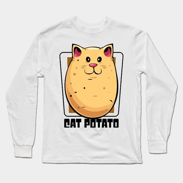 Potato Potatoes Long Sleeve T-Shirt by Lumio Gifts